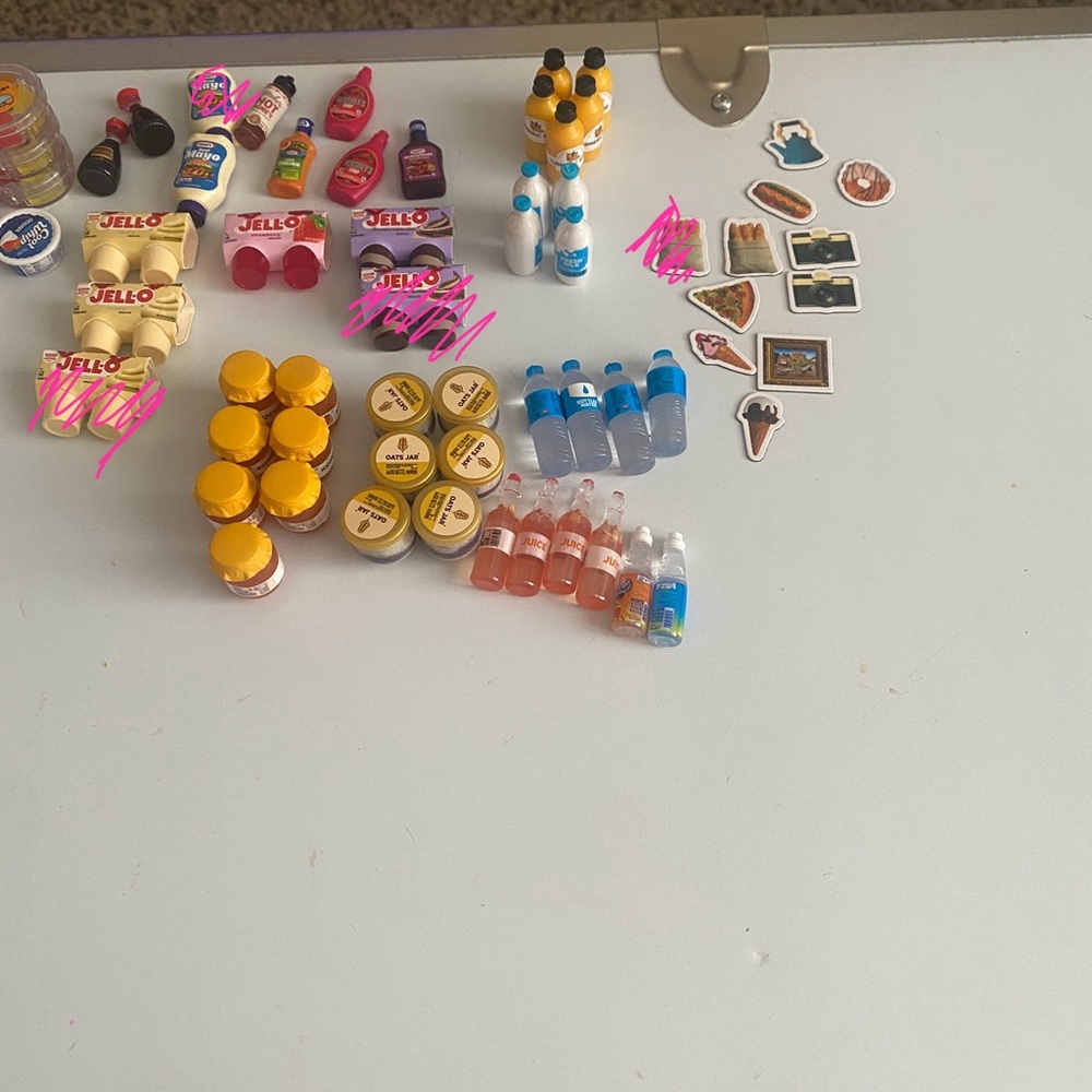 Assorted Mini Brands Fill the Fridge Play Food Set Choose 6! - Picture 4 of 4